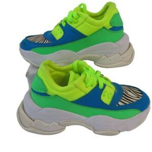 Jeffrey Campbell Sneakers 'Neon Fashion,' Size: 7 (Women)